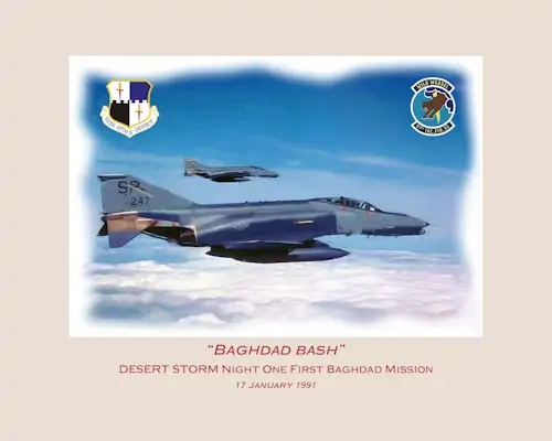 F-4G 81st FS 52nd FW Desert Weasels “Baghdad Bash”